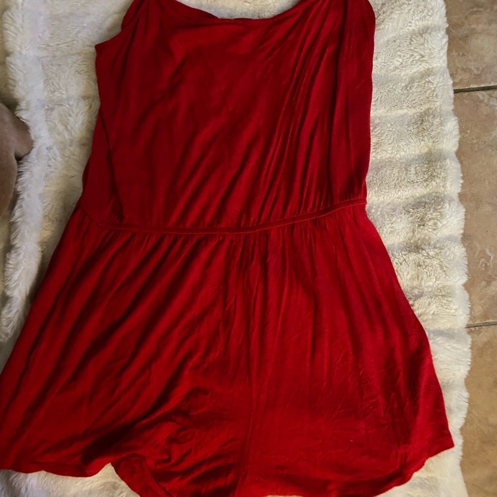 Red romper - Picture 2 of 3